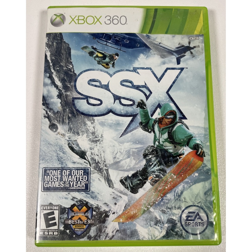 SSX (Xbox 360, 2012) - Complete with Case & Disc - EA Sports Snowboarding